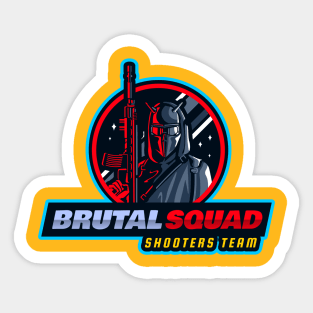 Brutal Squad Shooters Team T-shirt Coffee Mug Apparel Notebook Sticker Gift Sticker